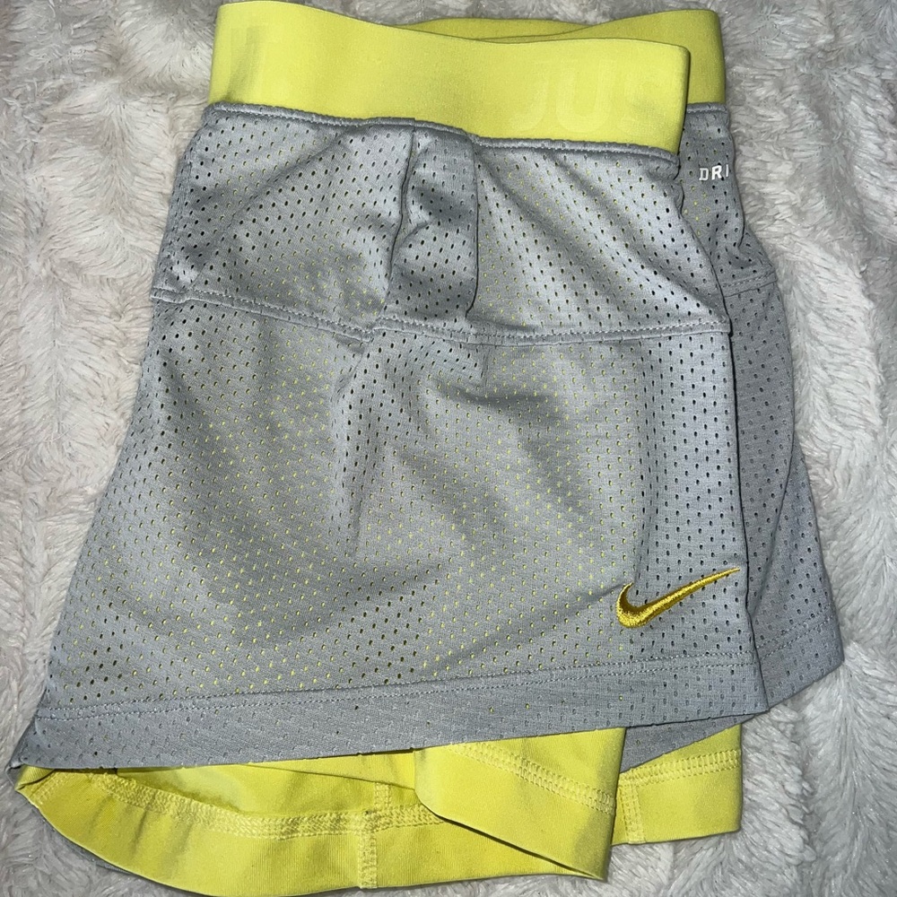 Nike Yellow Dri-FIT Shorts